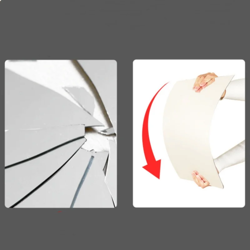 Modern 60x20cm Rectangle Acrylic Mirror Sheet Self-Adhesive Wall Mirror Bathroom Bedroom Decoration Art Deco Featuring Oval