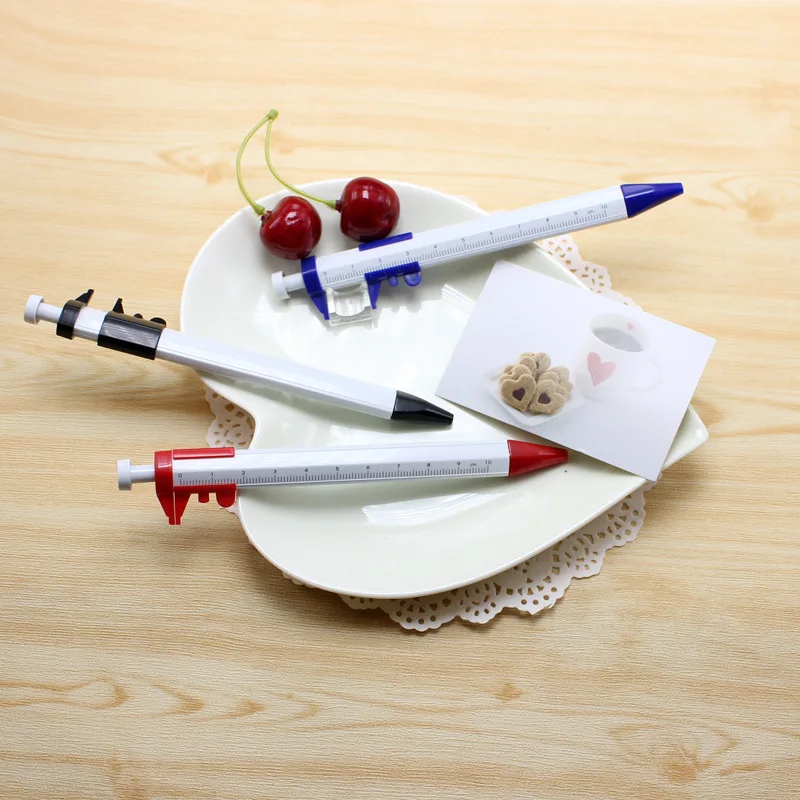 Multifunction Scale Ruler Pen For Promotion Kids Education logo pen