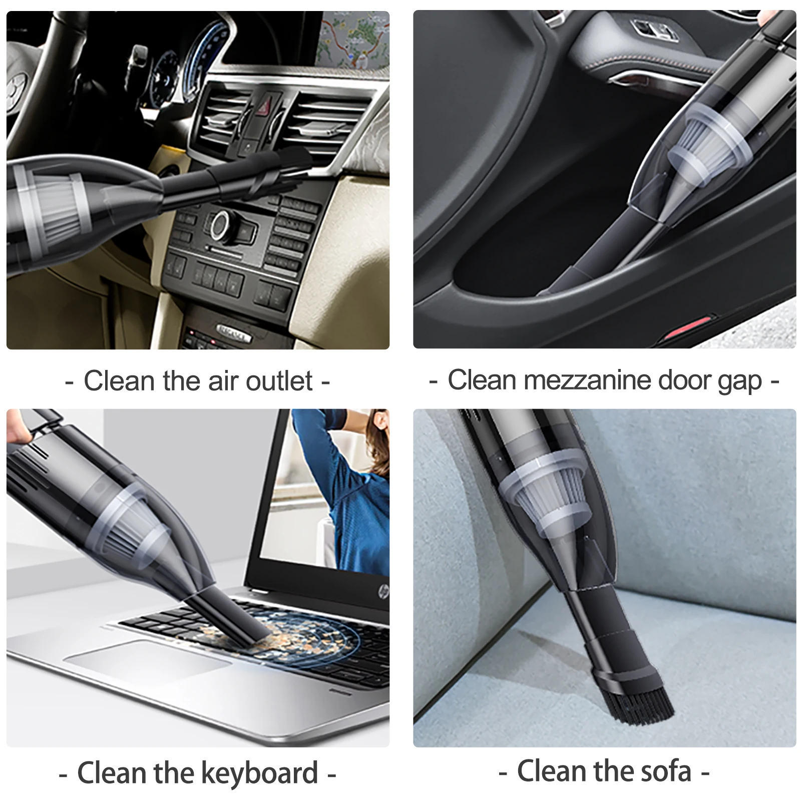 Helloleiboo XCQ-12C пылесборник бустер для автомобиля DC 12 вольт Пылесосы очиститель пыли