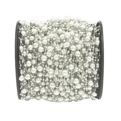 5 м/уп. рыболовная леска, жемчужные бусины, цепочка, искусственная гирлянда, цветы, свадебное украшение для невесты C0504