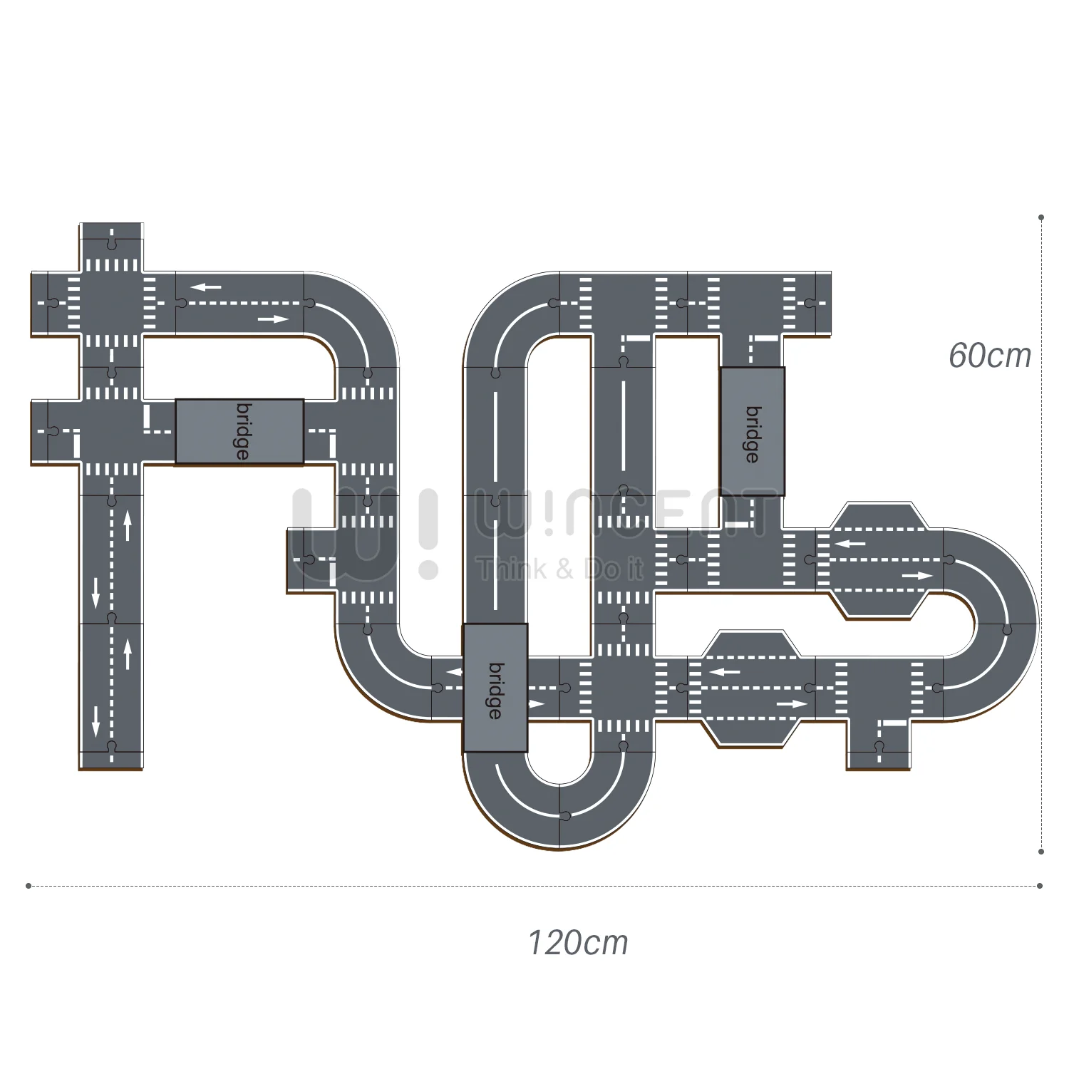 Race Track Toy Car Slot Car Race Track Sets DIY Educational Assemble Wooden Children Toys