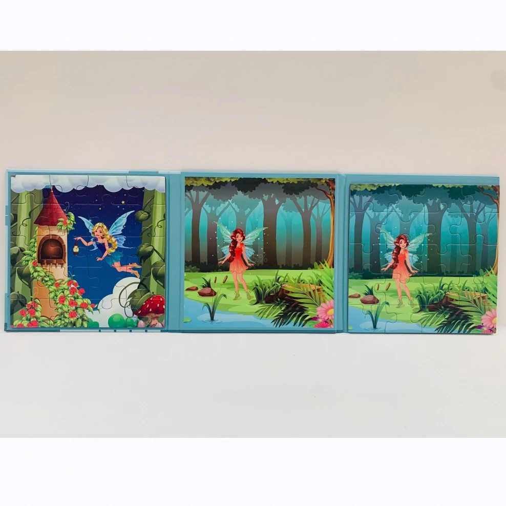 Factory Price Custom High Quality Magnetic Puzzle Out Space Kids Puzzle For Indoor Games