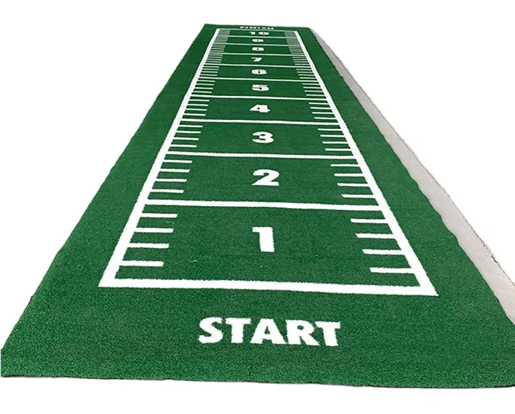 Gym Flooring Turf Pull Sled Turf Meter Marked Gym Artificial Grass