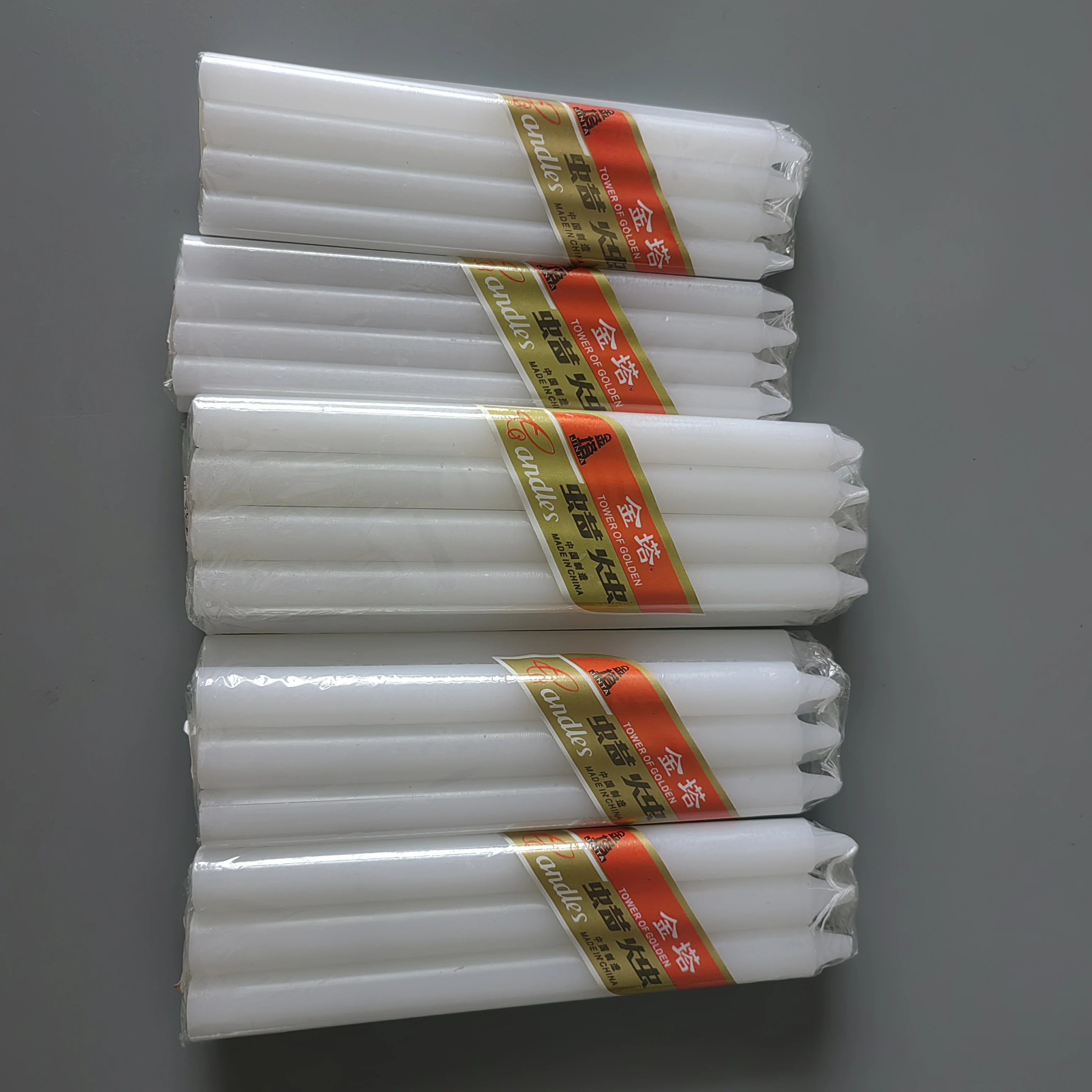 100% paraffin wax no drip and smoke bright candle