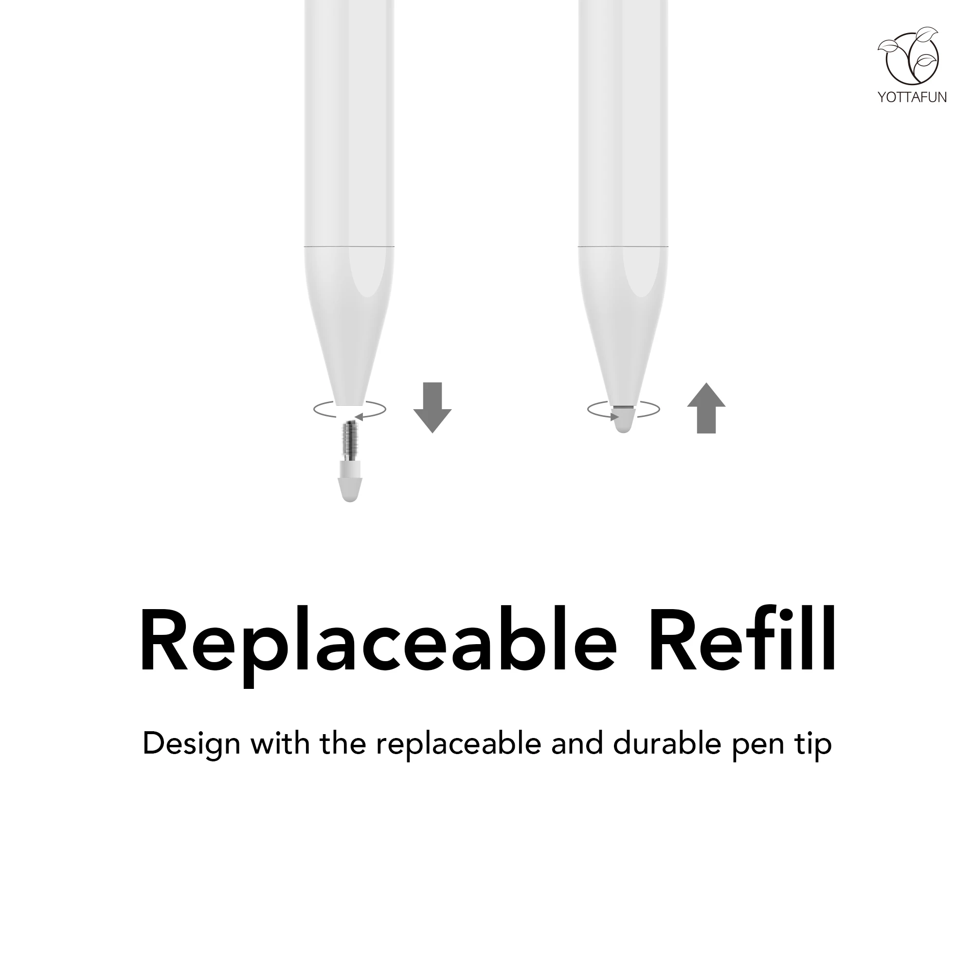 High Quality Palm Rejection Pencil for Apple iPad Type c Charing Active Stylus