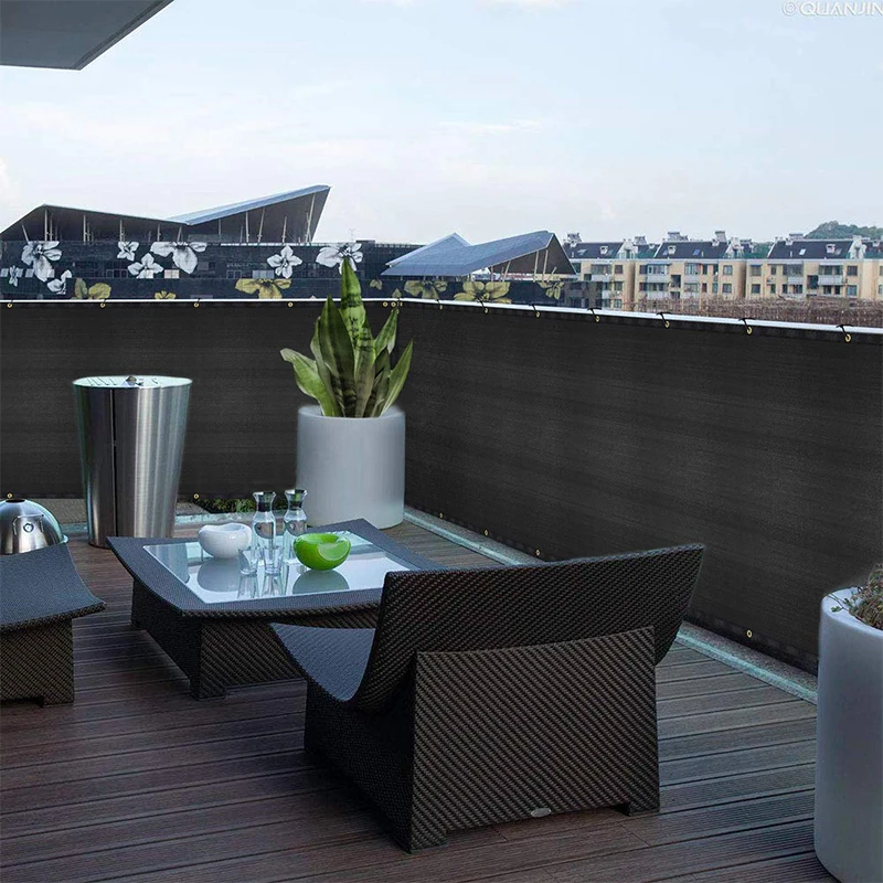 Manufacture Enclosure Fence Net 100% virgin HDPE Balcony Anti Dust Protection Net Garden Privacy Fence Net