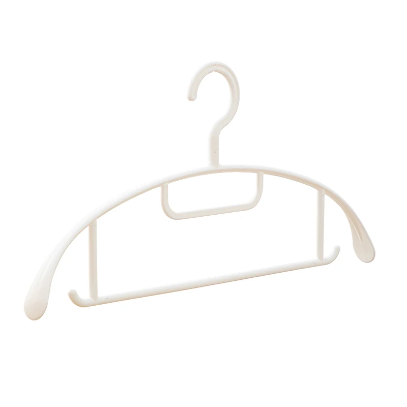 Factory Wholesale Big Size Hanger Plastic Clothing Hanger For Household Durable Multifunctional Hanger