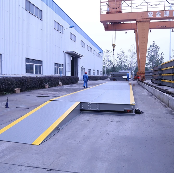 ZONJLI standard truck scale 120 ton 3x18m vehicle  weighing weighbridge truck scales