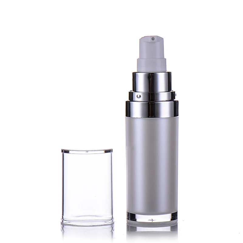 US WAREHOUSE In Stock 15ml DIP tube bottle Cheap Cosmetic Eye Cream Empty white Lotion Pump Bottle