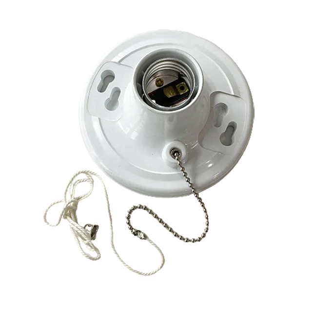 Factory Price high temperature resistance 4.5 inch E26 e27 Plastic socket lampholder