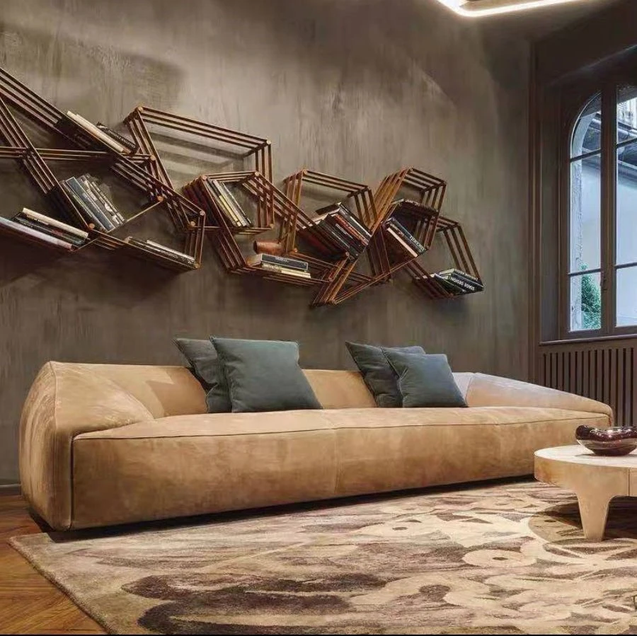 Hot sale new arrival leather sofa 2 seater modern luxury italy sofa wooden living room sofa for home