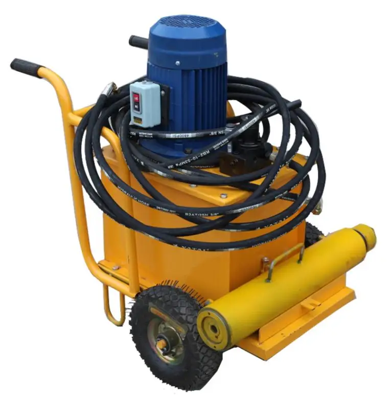 prestressing Steel Wire cable Tension Machine with wire clamps