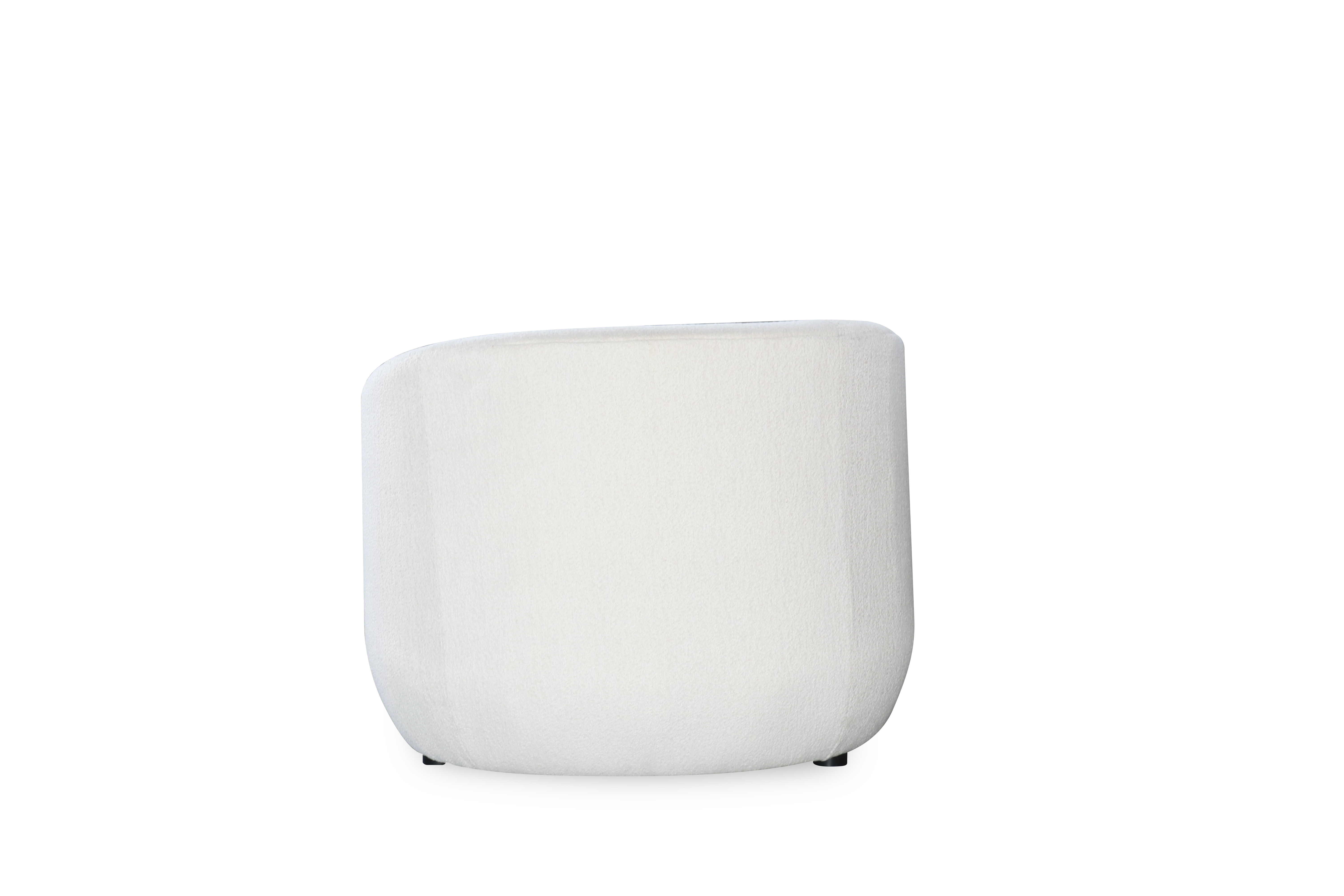 NS FURNITURE Modern Design Boucle Sofa Terry Fabric Living-room Daybed White Corner Sofa Bed for Home Hotel Club Upholstery