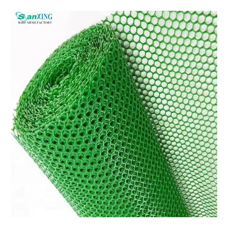 Wholesale Manufacture rigid plastic mesh Poultry breeding Plastic Wire Mesh Farm Breeding Plastic Flat Net