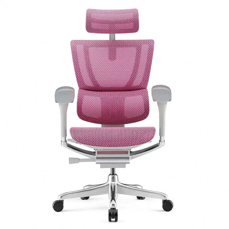 Modern 2024 Factory Price Ergonomic Office Full Mesh Adjustable Headrest Lumbar Support Tiling Ergonomic Lift Mesh Chair