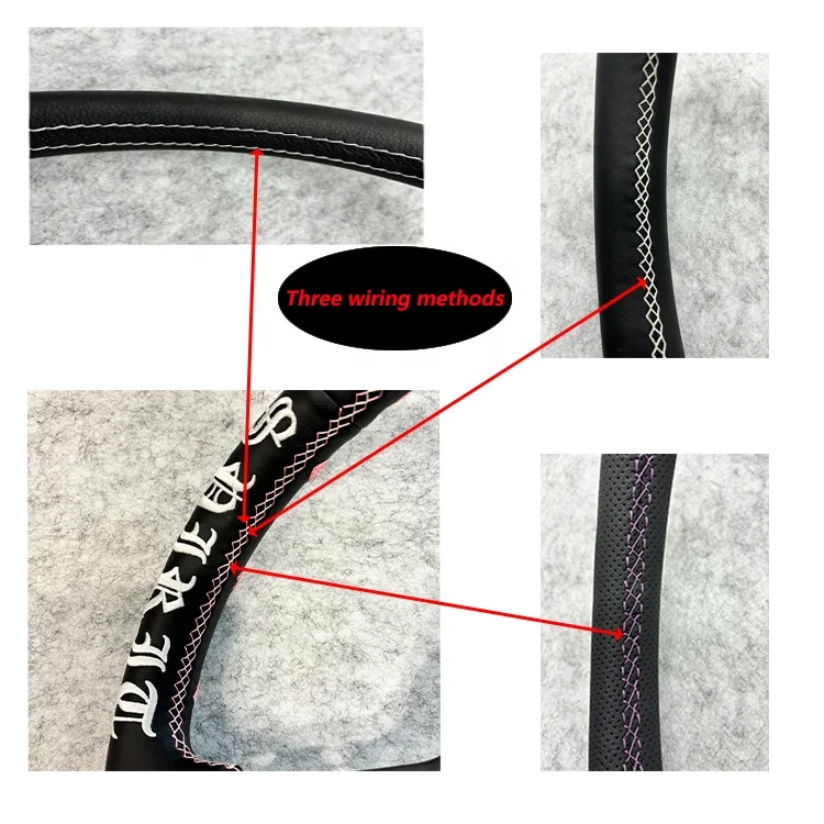 TIYPEOR 320mm 350mm customizable embroidery and logo JDM racing modified steering wheel