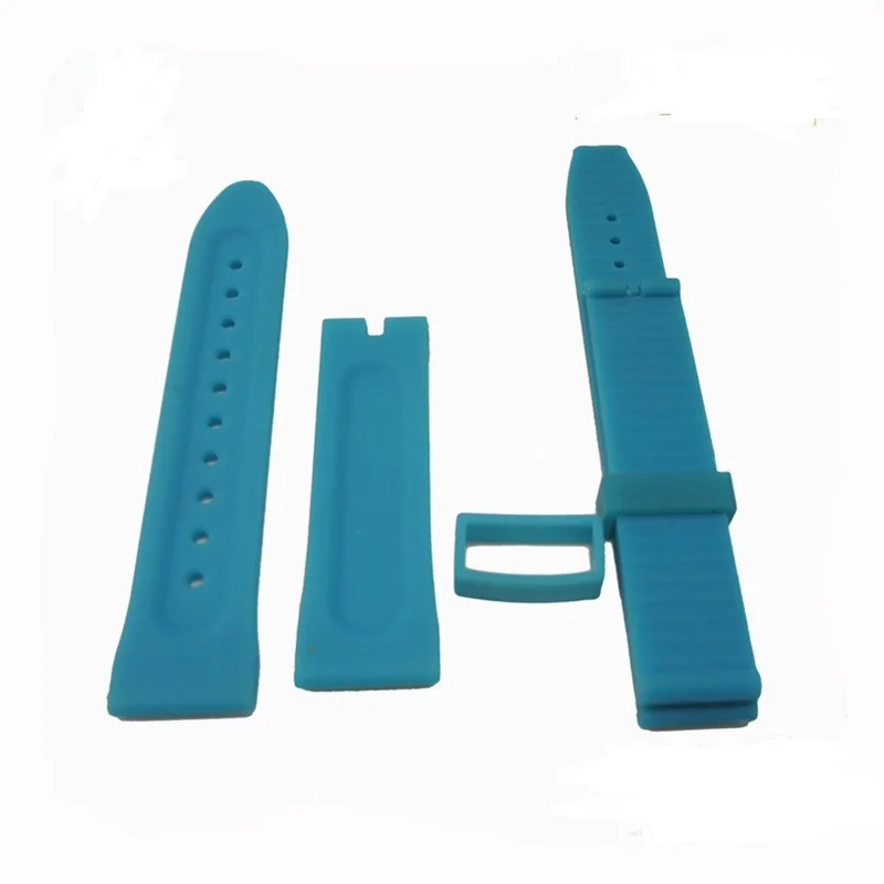 24MM Factory Price High Quality  Rubber Silicone Watch Band