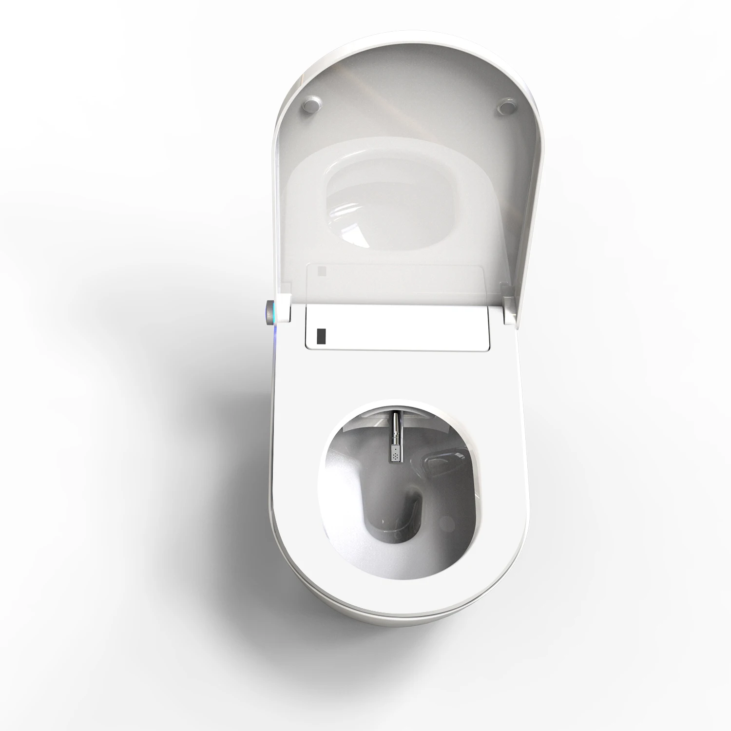 Modern Stylish Bathroom Hygienic One Piece Smart Toilets Electronic Shower Toilet