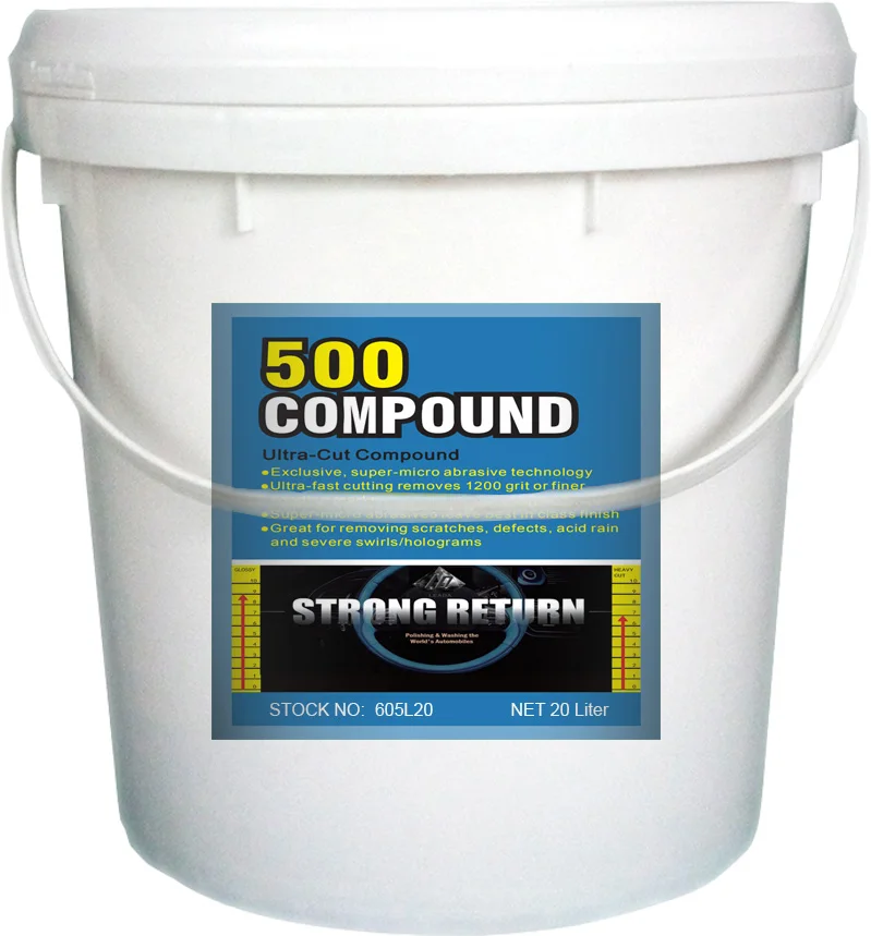 20Liter micro abrasive fast rubbing compound Ultra-Cut Scratch remover water based silicon free