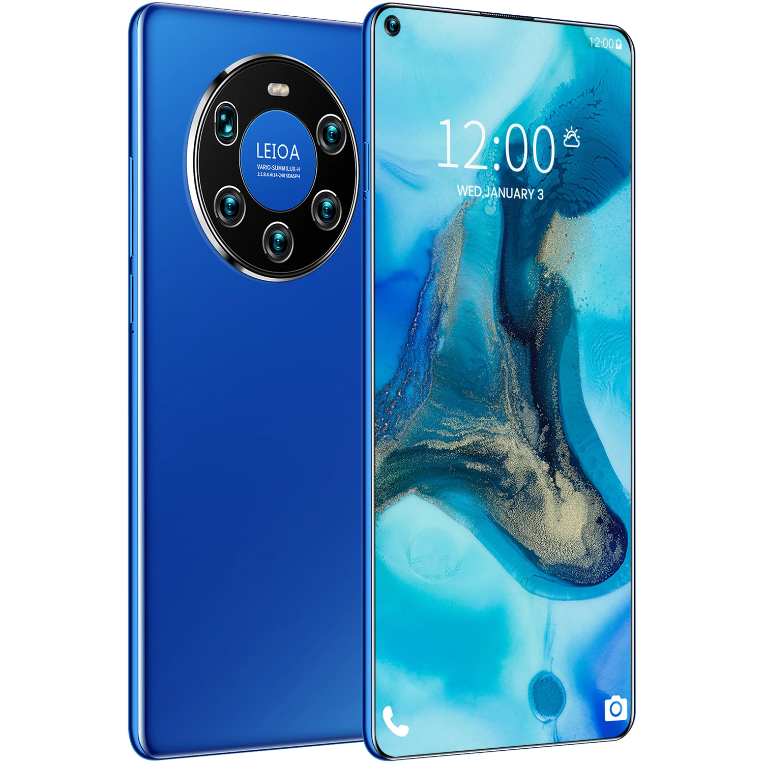 Hot Selling Mate 40 Pro+ original 12GB+512GB 16MP+32MP face unlock full Display Android 10 Cell Phone Smart Mobile Phone