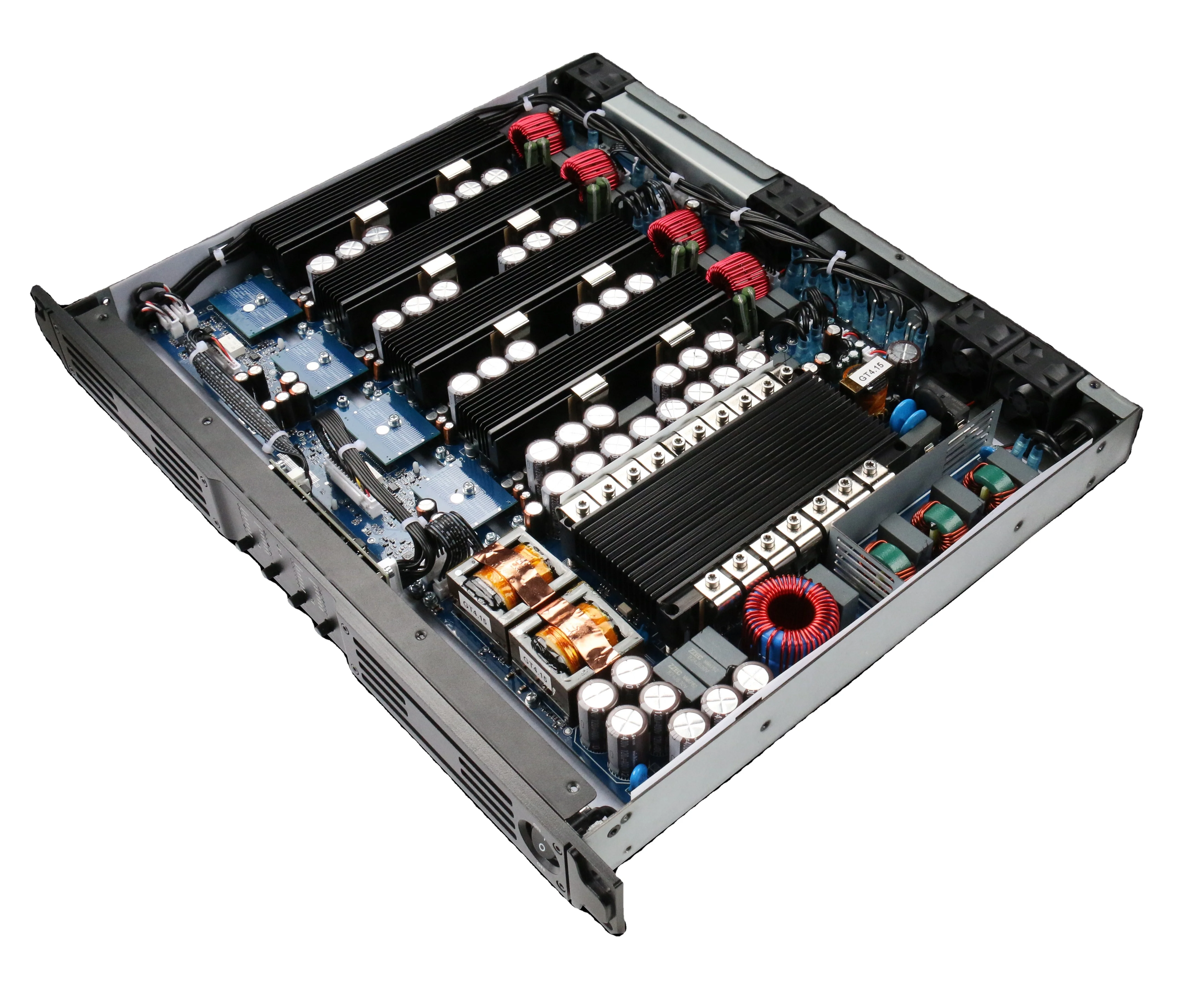 High integrity 1U GT4 digital power amplifier 3200w Wide voltage with PFC function and ng