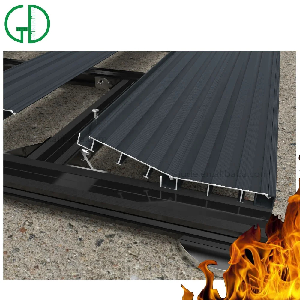 GD Fire Resistance Class A2 Aluminium Decking for Balconies Pavement Tiles Wpc Pavimentazione