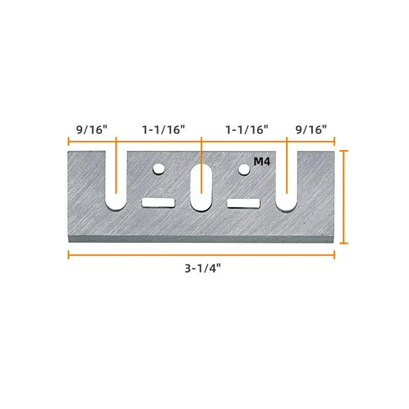 Wholesale 3-1/4  82 X 29 X 3 H SS W6 Woodworking Planer Knife 1900B  Electric Portable Planer Blade