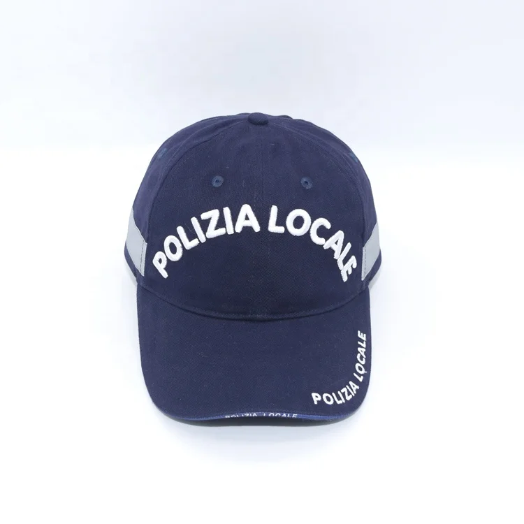Italian worker cap customized outdoor sports cap washed reflective baseball cap