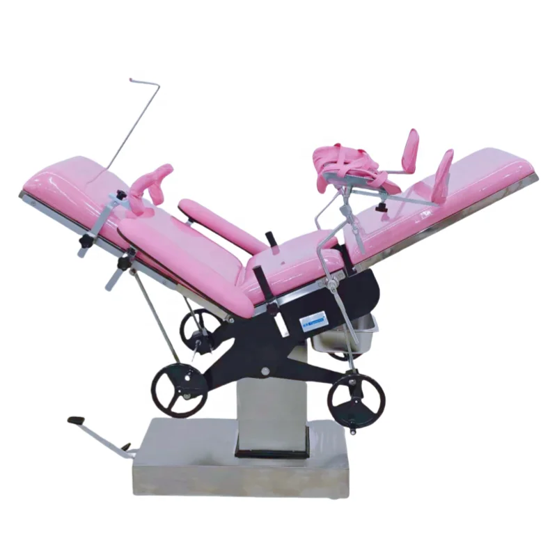 Прямая поставка с завода популярный медицинский ручной гидравлический гинекологический акушерский многофункциональный стол для доставки