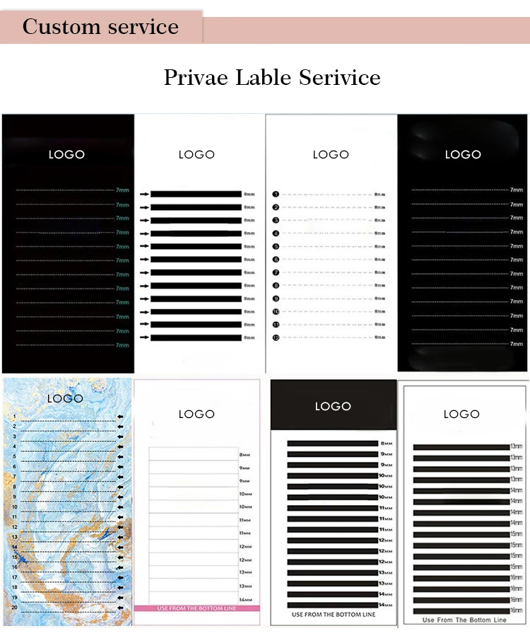 stock extreme black easy fan volume auto fan mink individual lashes easy fan lashes eyelash extension