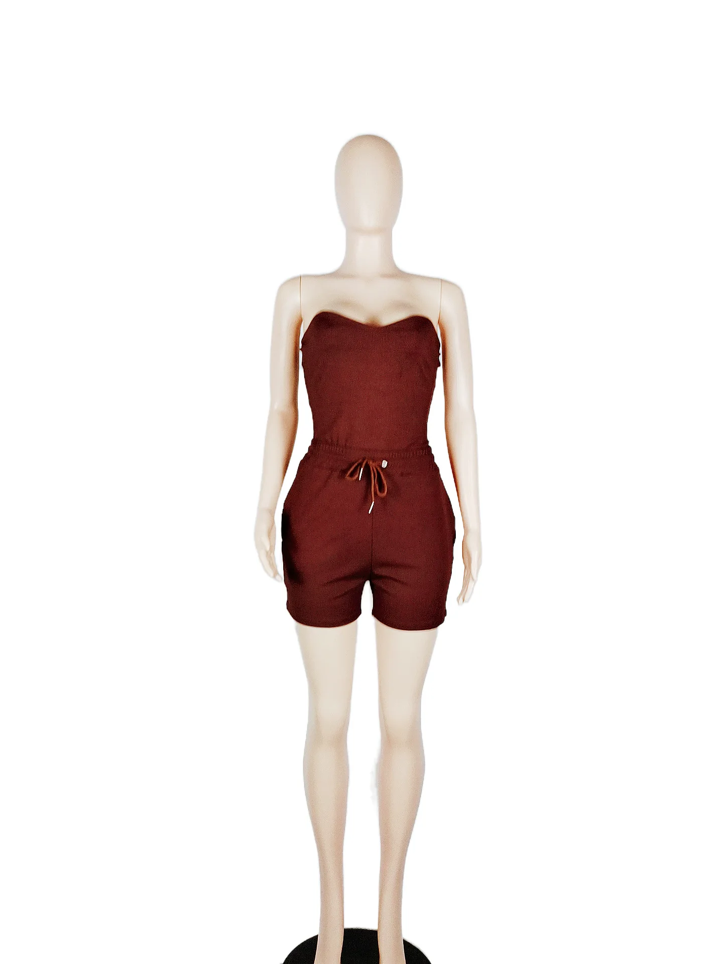 
High Quality Women Custom Shorts And Shirt Set Woman Summer Shorts Set Two Piece Short Set 