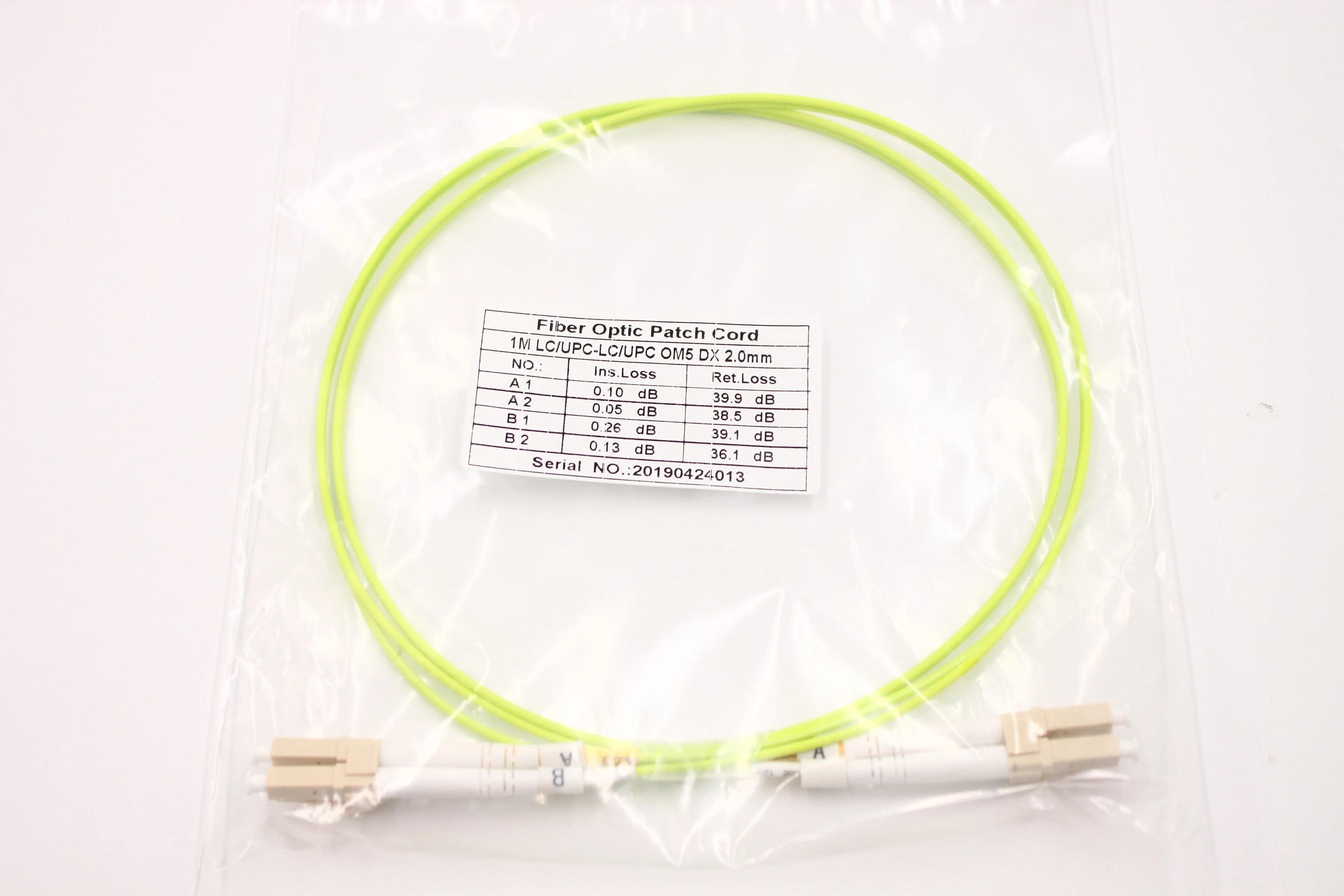 High quality Ftth G657a Optic Drop Single Mode 1m 2m 3m Sc Upc Lc Pigtail Optical Fiber Cable Patch Cord