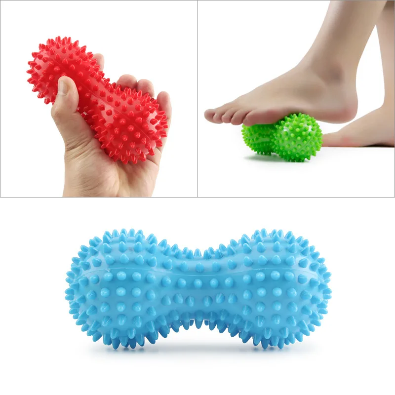 Factory Direct Sales Hot Selling Pvc Peanut Thorn Ball Massage  Yoga Massage Ball  Inflatable Hedgehog Balls