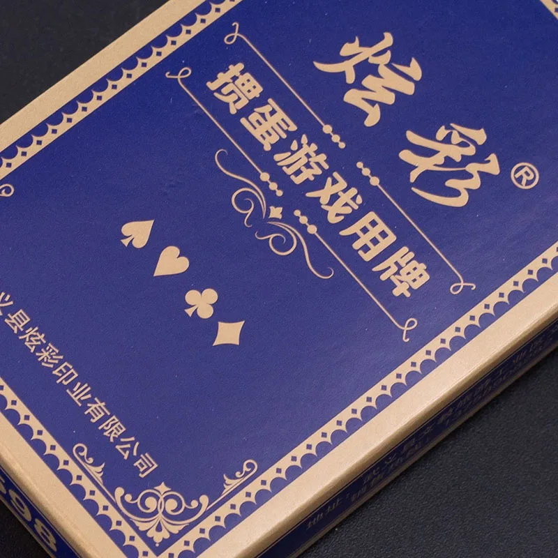 2024 Custom design playing card high quality colorful printing poker gold foil playing cards