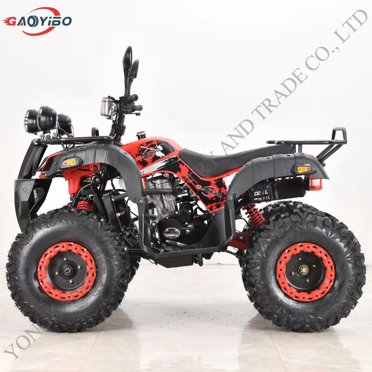 250cc 4wd atv 4x4 electric winch off road  to all terrain vehicle with CE