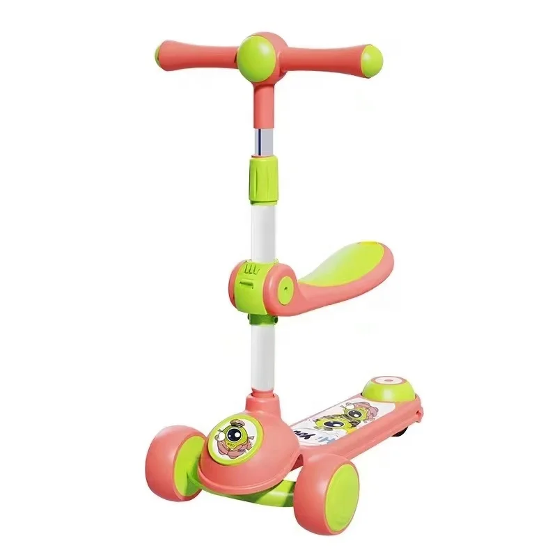 Multi Functional Kids Scooter Cool Baby Scooter 5 Years Old 3 Wheel Kick Scooter Child for Girls Images