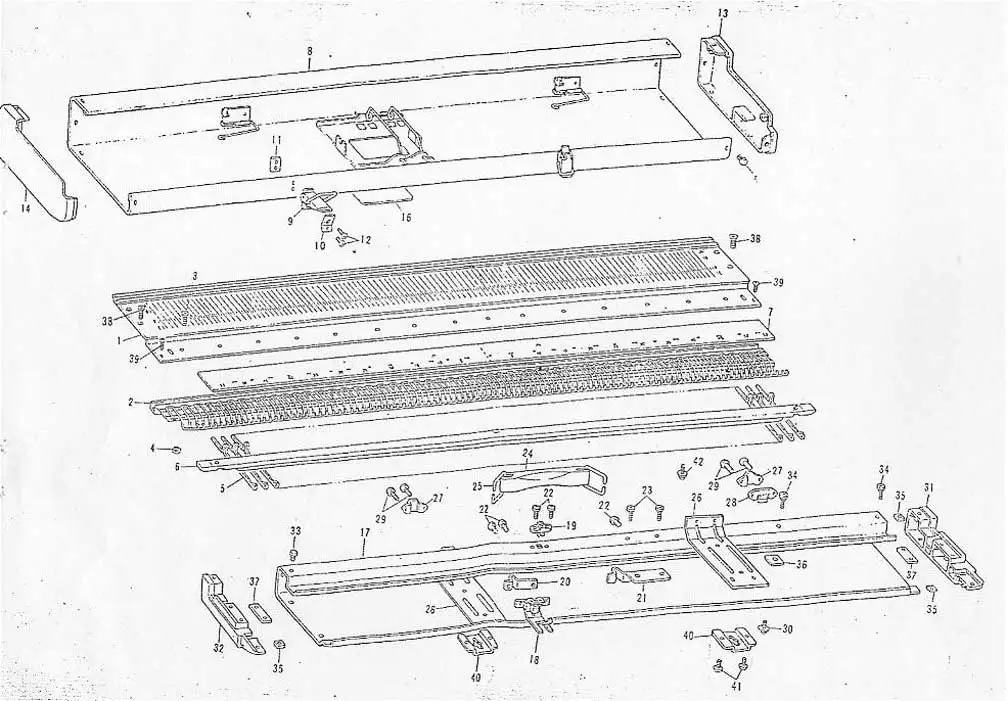 KH230(KH160) Brother Knitting Machine Spare Parts Other Sewing Machine Accessories