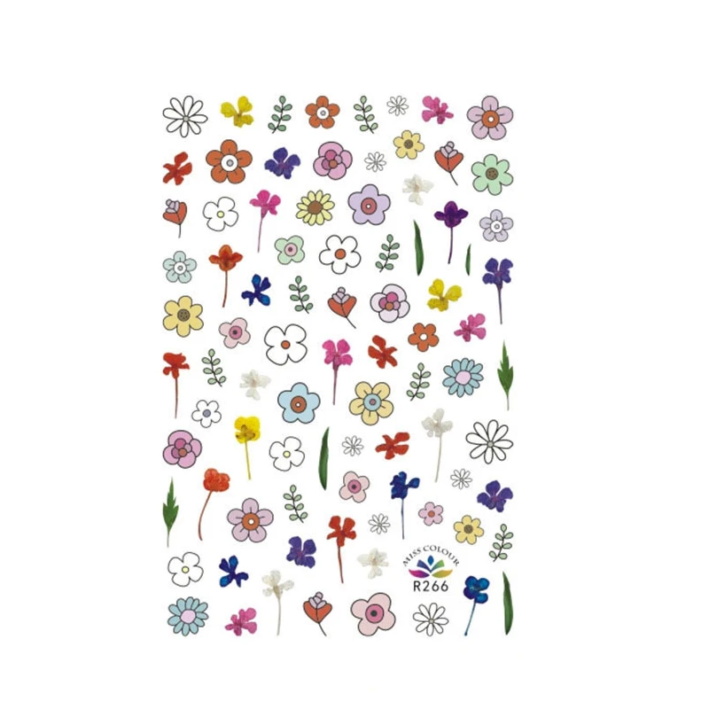 tamax 3d nail art stickers for kids nail design decoration