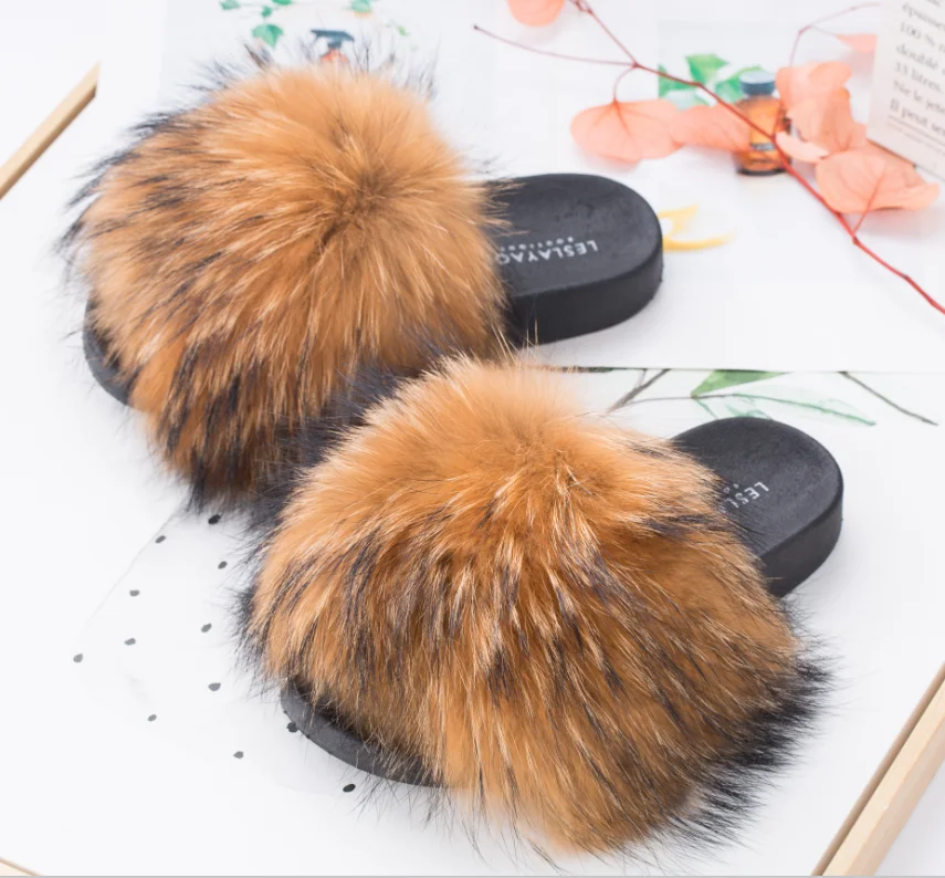 
USA Wool Fur boots for women Fashion customization wholesale sheepskin wool slides for women slippers 