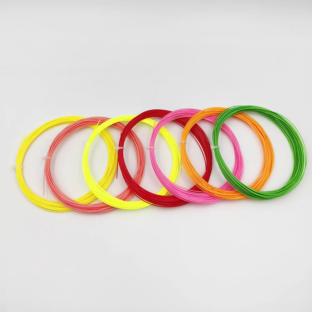 Factory wholesale badminton string brand best nylon string badminton for badminton racket 0.7mm