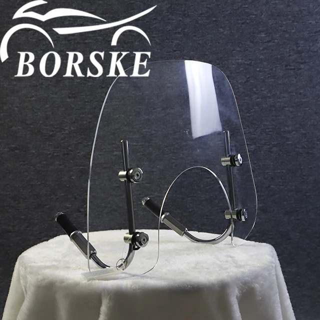 high quality Vespa GTS low windshield PC /PMMA / PVC / PET  material scooter accessories windscreen motorcycle windshield