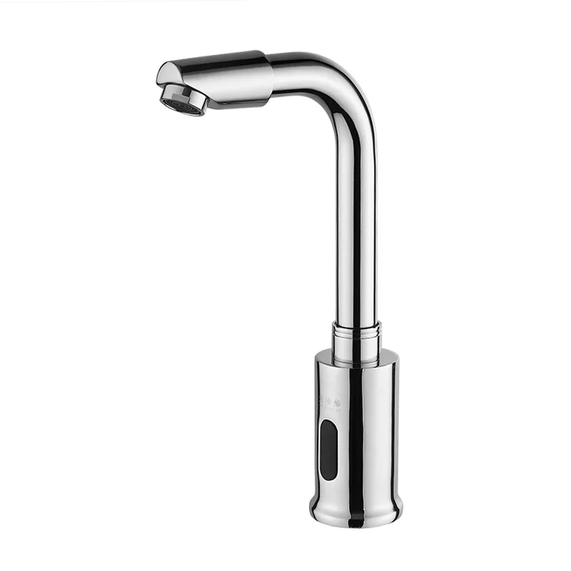 Factory Hot Sell 360 Degree Swivel Wash Tap Smart Automatic Sensor Mixer Basin and Kitchen Faucet