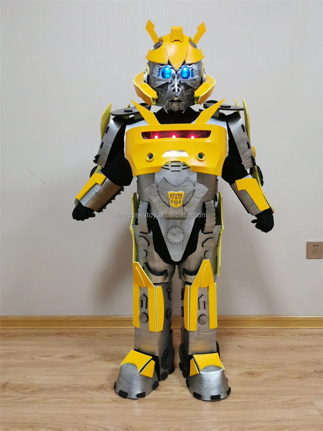 Realistic Robot Costume Performance Cosplay Hulk Green Giant Man Cartoon character Mascot Costumes