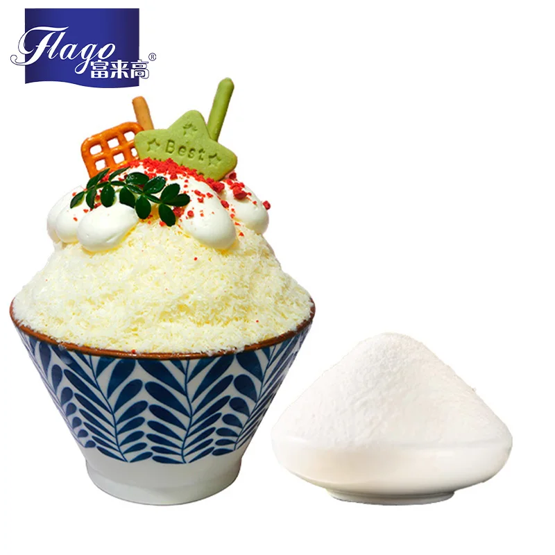 Флаго фирменная торговая марка приправленный молоком порошок для снега льда смузи десерта 1 кг