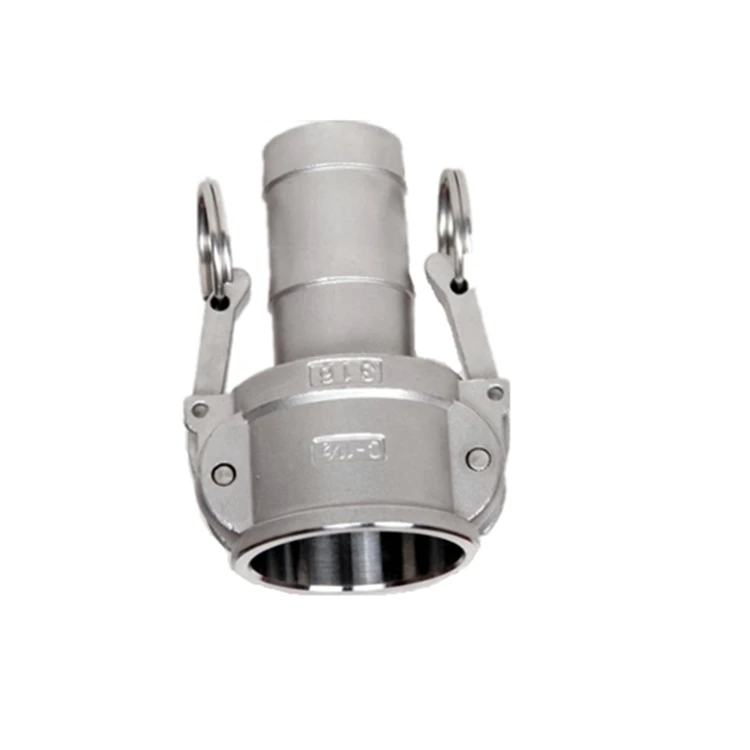 Factory Direct Camlock Coupling Stainless Steel 304 Female NPT Thread Brass PP Material Water Gas Applications C Hose Join China