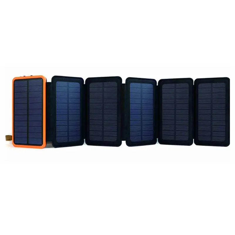 2022 best selling Large capacity solar power bank with verified Factory Wholesale Price 10000 mah /20000mah USb C power bank