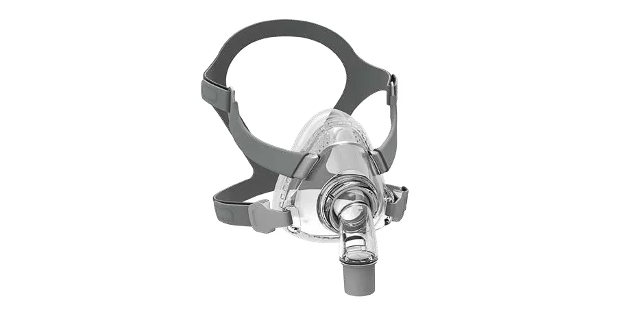 F5A Masks Oral-Nasal CPAP Mask Auto BiPAP Breathing Machine Oxygen White Niv Full Face Mask