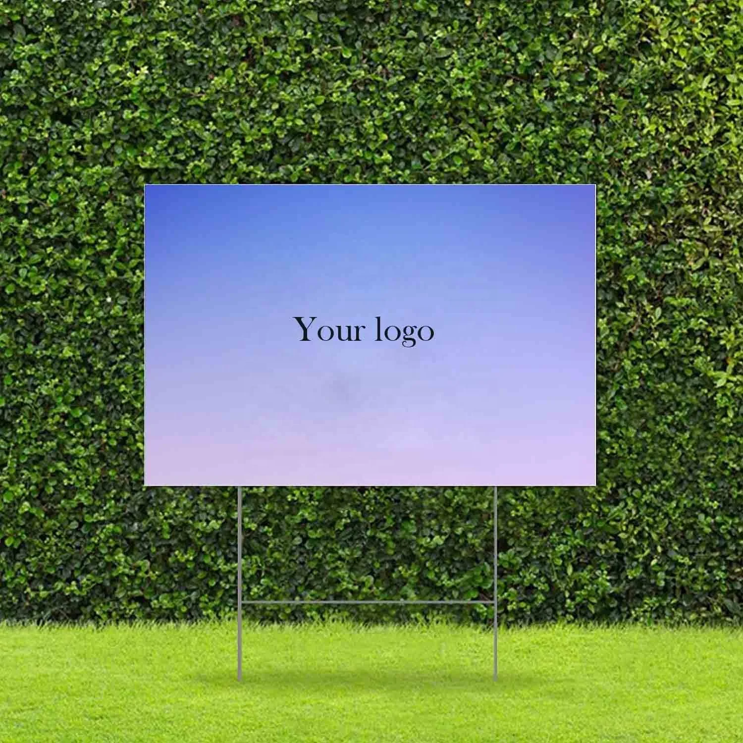 Yard Signs corrugated plastic sheet polypropylene political advertising signs