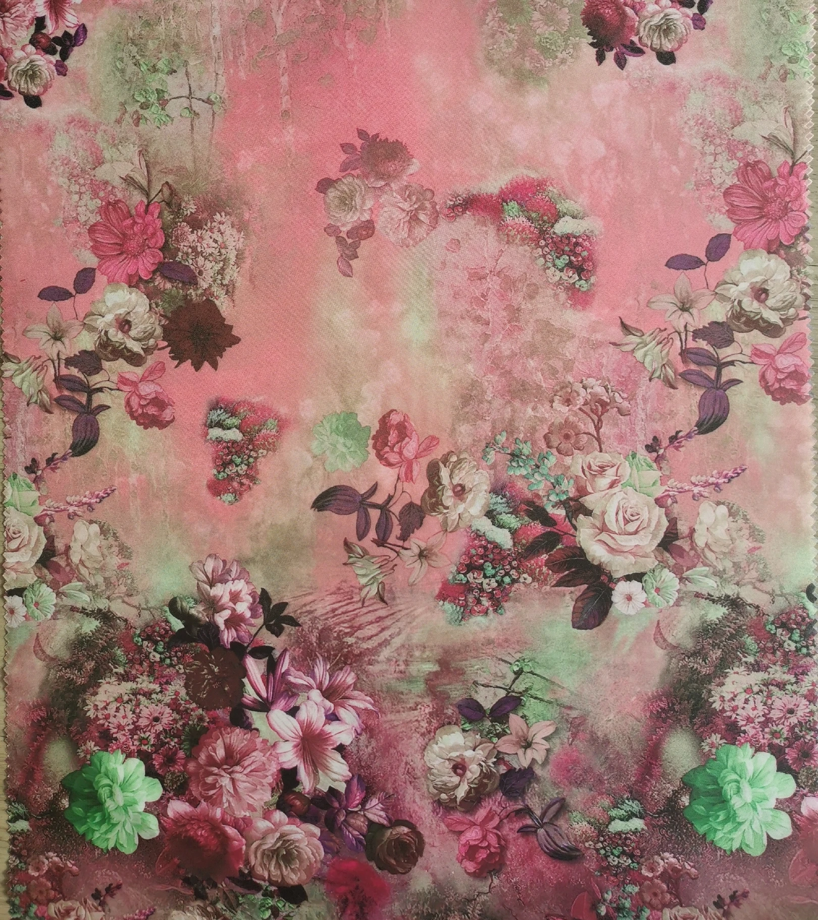 
210T Taffeta Waterproof PU coating Print For Raincoat 