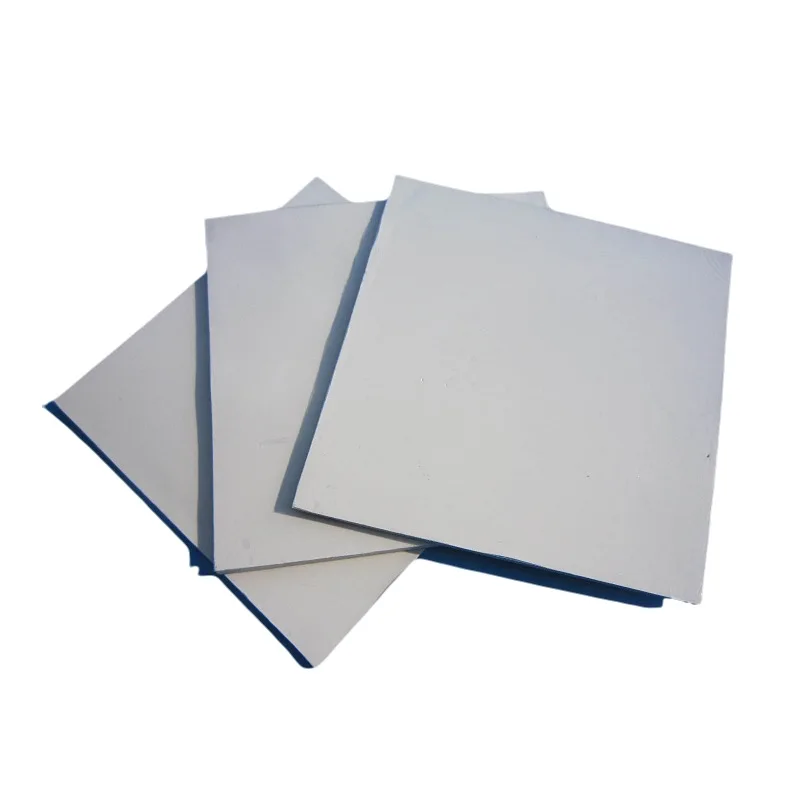 1.2W - 15W Insulation Thermal Conductive Silicone Sheet silicone thermal transfer pad thermal silicone pads for battery CPU